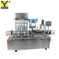 Machine de remplissage et de bouchage automatique électrique YTSP-500 pour petites bouteilles en verre, eau, bière, jus