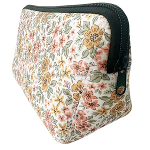Neceser de neopreno con cremallera y sublimación de impresión completa, neceser de neopreno para mujer, neceser de viaje, neceser de neopreno para maquillaje - Product Image 4