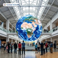 P1.2 P1.5 P1.8 P2.5 2.5Mm P4 4Mm Panneau d'affichage intérieur polychrome vidéo incurvé Pantalla Flexible écran LED pour la publicité