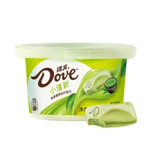 Factory Wholesale 221g Cheap Green Delicious Sweet Taste Dov-e Chocolate