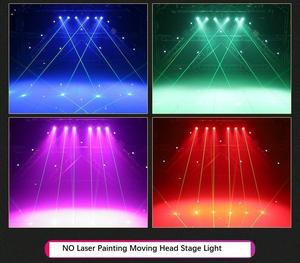 4 in1DMX512 Sound Ctrl <span class=keywords><strong>Led</strong></span> Full Color RGBW Tête mobile DJ Lumière de teinture pour théâtre, club, fête de mariage, <span class=keywords><strong>bar</strong></span> d'événements KTV - Product Image 3