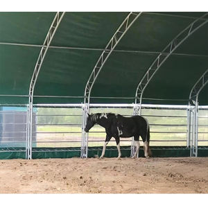 <span class=keywords><strong>Tente</strong></span> <span class=keywords><strong>de</strong></span> bétail à cadre haute résistance tissu imperméable ferme cheval clôture ferme contrôle hangar pour pâturages - Product Image 5