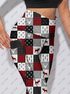 नई शैलियों उच्च कमर वाली ट्यूमर नियंत्रण फिटनेस और जेब के साथ निर्बाध योग पैंट, प्लस-आकार के महिला कपड़े - Product Image 3