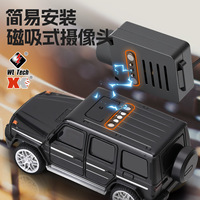 Voiture RC FPV 6406-C à l'échelle 1/64, mini véhicule jouet avec télécommande sans fil et caméra, petite voiture rechargeable pour enfants