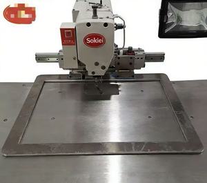 Nouvelle machine à coudre industrielle à lit plat, à point de couture, à commande numérique, à une aiguille - Product Image 1