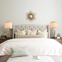 Lampe de table en tissu de ferme avec 2 ports de charge USB décor à la maison chambre salon rustique résine bois Design lampes de table de chevet