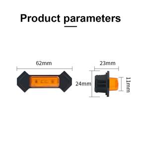 אוניברסלי רכב <span class=keywords><strong>LED</strong></span> קדמי גריל אור Strobe ריצה מנורות DRL רכב אביזרי 12V אמבר רכב חיצוני דקורטיבי אורות - Product Image 2