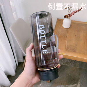 Plastic Sports <b>Bottle</b> 1000Ml Durable Portable For Men Women Students Summer Use - Product Image 4