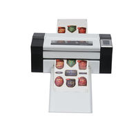 Cortadora de etiquetas adhesivas de medio corte, máquina de alimentación automática, cortadora de pegatinas, cortadora de papel