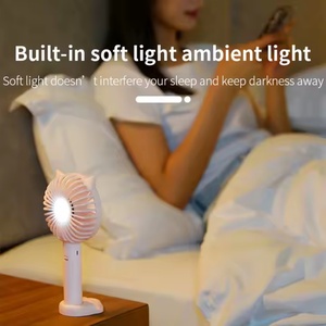 Custom Logo USB Handheld <b>Three</b>-Speed Bladeless Electric Air Cooling Fan for Outdoor Use in Hotels and RVs - Product Image 6