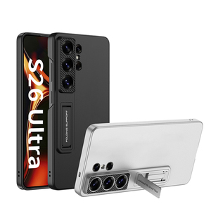 เคสโทรศัพท์มือถือ GKK Pure Color 360 Protection PC สำหรับรุ่น S26/S25/S24/S23/S22 Ultra พร้อมที่ป้องกันกล้องและเลนส์  แบบมีขาตั้ง - Product Image 4