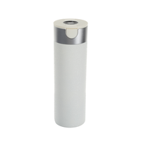 Bouteille isotherme intelligente en titane pur à 99,99 % avec affichage LED de la température, triple paroi, 500 ml, avec infuseur à thé, OEM