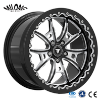Jantes Beadlock 5 branches de 15, 16, 17, 18, 19 pouces, 5x120, finition polie usinée, pour BMW M3 M4 G80 G82 F80