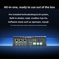 Boîtier de calcul IA Edge Forlinx RK3588 RK3588J Hailo-8 26+6TOPS Codec 8K Passerelle industrielle d'analyse de vision intelligente