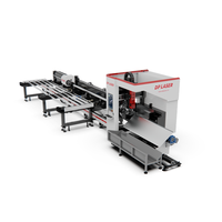 Nueva Máquina de Corte Láser de Fibra DP de Dos Mandriles y Cero Residuos de 3000W, Cortadora Láser CNC con Cero Desperdicio