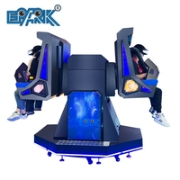 Máquina de Juegos de Realidad Virtual 9D con Simulador de Realidad Virtual, Montaña Rusa Interactiva con Rotación de 360 Grados y Dos Asientos, en Venta