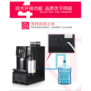เครื่องชงกาแฟ Colet รุ่น Clt-Q006b แรงดัน 15 บาร์ ควบคุมอัตโนมัติ ถังน้ำ 2.0 ลิตร สำหรับใช้งานเชิงพาณิชย์ - Product Image 3