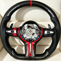 Volant en cuir et fibre de carbone pour BMW F30 F10 E90 F32 F36 M340i F22 F11 540i E87 F82 M3 M5 E70 M4 F80 E92 m Sport