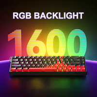 Teclado WIN68 WIN60 HE PRO Max Serie 8K con Teclas RGB de Contorno, Interruptores Magnéticos Intercambiables en Caliente