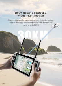 Radiocomando Skydroid G30 con Ricevitore GR03, Schermo HD da <span class=keywords><strong>10</strong></span>.1 Pollici, Doppia Frequenza <span class=keywords><strong>2</strong></span>.4G/5.8G, Trasmissione Immagini a Lungo Raggio 30KM per UAV - Product Image 3