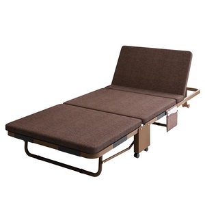 Great Price Home Furniture Metal Folding the Steel Sofa Iron Foldable <strong>Single</strong> <strong>Adjustable</strong> <strong>Bed</strong> <strong>Beds</strong> - Product Image 1