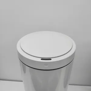 Produits Bacs de nettoyage Poubelles à capteur Poubelle électronique 11 gallons Métal OEM Cuisine Chambre Grande Maison Intelligente