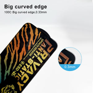 Protezione dello schermo in vetro temperato Anti impronte digitali per <span class=keywords><strong>Iphone</strong></span> 16 Pro Max <span class=keywords><strong>Privacy</strong></span> Anti Spy 9H durezza facile installazione completa - Product Image 4