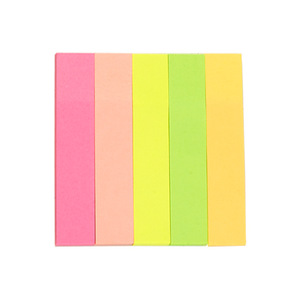 Comix D6015 <b>Sticky</b> Notepad 76x15mm Self-Adhesive Square Memo Pad 200 Sheets Reusable <b>Notes</b> For Office School Use - Product Image 1