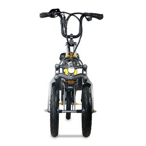 Bicicleta eléctrica plegable de 3 ruedas para adultos y niños, neumático ancho de 14 pulgadas, portátil y rápido, para ciclismo de montaña - Product Image 3