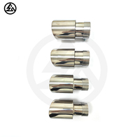 Embouts d'échappement CSZ de haute qualité pour BMW G80 G82 G87 G90 F90 M3 M4 M2 M5 X3M X4M en acier inoxydable argenté