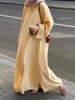 Dubai Luxus Modest Fashion Hosenset Premium Langer Cardigan Passender Innenanzug Islamische Bürokleidung Hochzeit Kulturelle Eleganz