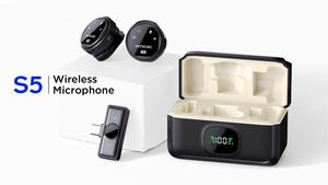 ซิงค์มิค เอ<span class=keywords><strong>ส</strong></span> 5 ไมโครโฟนไร้สายแบบคล้องคอไร้สายแบบรอบทิศทาง<span class=keywords><strong>ส</strong></span>ำหรับกล้องโทรศัพท์แอน<span class=keywords><strong>ด</strong></span>รอยด์การถ่ายทอ<span class=keywords><strong>ด</strong></span><span class=keywords><strong>ส</strong></span>ดแบบพอด<span class=keywords><strong>แค</strong></span><span class=keywords><strong>ส</strong></span><span class=keywords><strong>ต์</strong></span> - Product Image 2