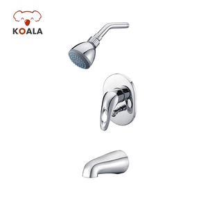 Gran oferta, grifos de ducha mezcladores de lluvia para bañera de baño empotrados montados en la pared con termostato sanitario - Product Image 4