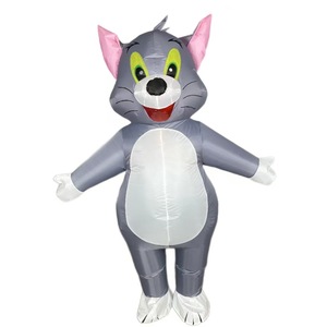 <span class=keywords><strong>Costume</strong></span> Gonfiabile da Adulto per Halloween, <span class=keywords><strong>Costume</strong></span> da Gatto Anime, <span class=keywords><strong>Costume</strong></span> Gonfiabile Jerry per Spettacoli - Product Image 1