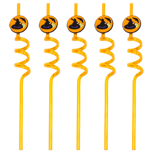 Offre Spéciale : Pailles Spirales Personnalisables à Thème Halloween (Citrouilles, Têtes <span class=keywords><strong>de</strong></span> Mort, Vampires) - Product Image 6