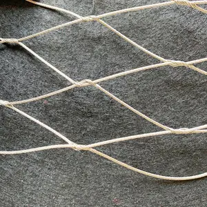 스테인리스 동물원 새 앵무새 사육장 안전 검술을 위한 길쌈된 열려있는 깃봉 철사 밧줄 메시 그물