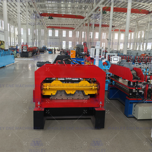 Factory Direct Sale Galvanized Steel Plate Deck Floor Making Machine Metal Roof Deck Roll Forming Machine - Product Image 3