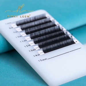 Outils professionnels pour extensions de cils en gros, plaque d'échelle en acrylique blanc pour extensions de cils, modèles portables, plaque arrière à fleurs ouvertes - Product Image 1