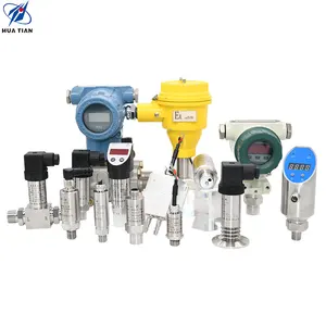 China Huatian CYB0514 high accuracy clean room melt flat membrane pressure transmitter indicator 4-20 with display