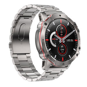 2025 AK56 Men's 5ATM Smart Watch HD 390*390 AMOLED Screen Waterproof IP67 Heart Rate Monitor BT Call Compass IP68 Waterproof NFC - Product Image 4