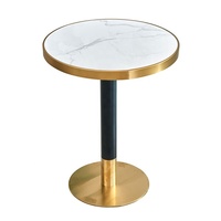 Table de restaurant carrée en métal pour restauration rapide, bistro, café, hôtel – Vente directe usine de mobilier commercial