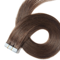 Extensions de cheveux naturels à rubans, beauté tymax, noir, fait à la machine