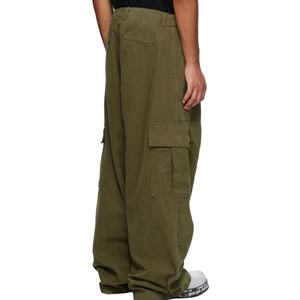 กางเกงคาร์โก้ Yk2 สำหรับผู้ชาย กางเกงคาร์โก้ทรงหลวมสี่กระเป๋าสำหรับผู้หญิง คุณภาพสูง - Product Image 4