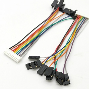 Ykt 1571 1015 18wg 7पिन jst vh एडाप्टर pvc जैकेट टिन प्लेटेड कॉपर कंडक्टर 3.96mm पिच तार केबल - Product Image 1