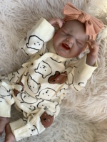 Poupées Reborn Réalistes en Silicone de 18 Pouces, Garçons et Filles, Âge Nouveau-né, Corps Entier Doux, Vêtements en Peluche, Style Blythe - Prix Abordable
