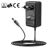 Adaptateur d'alimentation ESann DC12V 1A, AC 100-240V DC 12V 1A 12W, protection contre les courts-circuits, montage mural, prise US, prise DC 5,5x2,5 mm