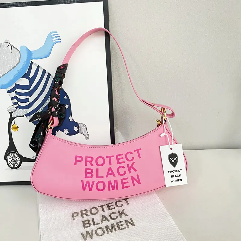 BM9076 Dropshipping Protect Black women bag Designer Handbags Luxury Leather Underarm Protect Black Women purse