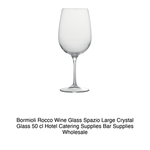 Vaso Bormioli Rocco de Cristal Transparente, 50 cl, Altura 21.2 cm, Diámetro 8.6 cm - Product Image 2