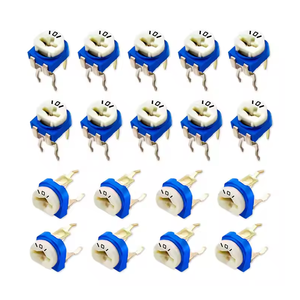 Potenciómetro preestablecido Horizontal Vertical RM065 RM063 10Kohm <span class=keywords><strong>103</strong></span> Resistencias ajustables variables Potenciómetro de ajuste - Product Image 2