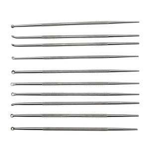 Sonda Quirúrgica Ruya Jobson Horne de Doble Extremo, Punta Serrada de 7 Pulgadas, Anillo Liso, Acero Inoxidable, Instrumento Manual, Set RS-1824, 5 Años de Garantía - Product Image 1